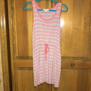 EUC Olive & Oak Striped Tank Dress Size S